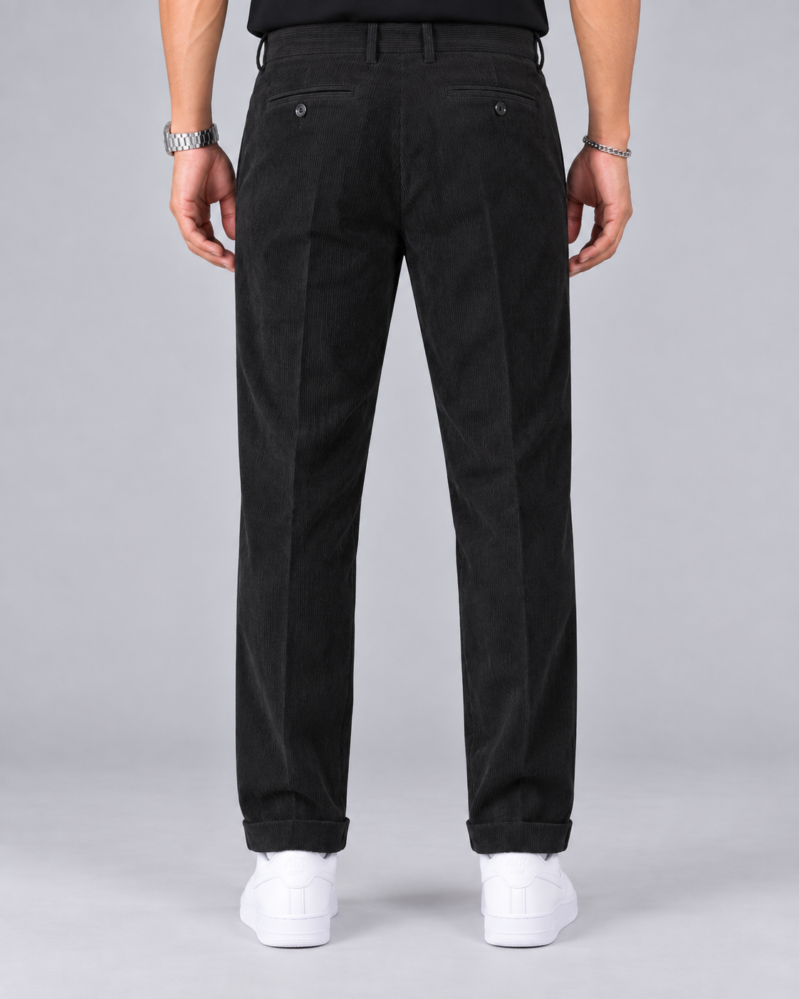 Men's Corduroy Suit Trousers – Pants with Tailored Fit