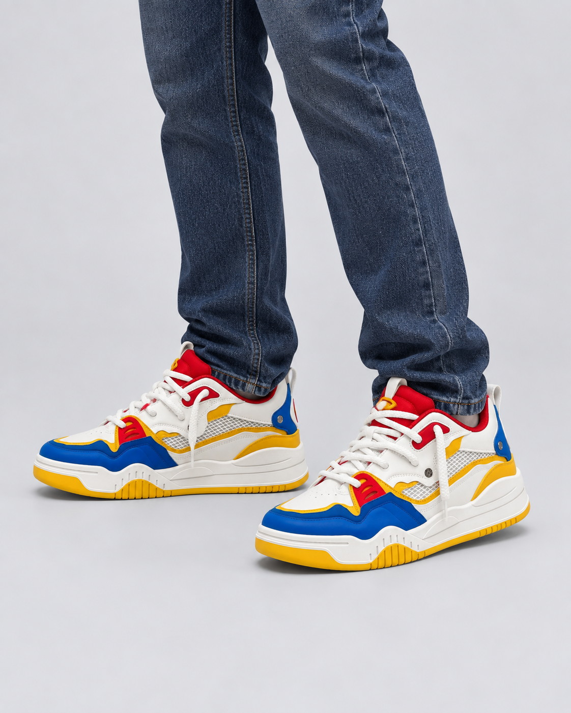 Men's Chunky Chunky Low-Top Trainers | Stylish Sneakers