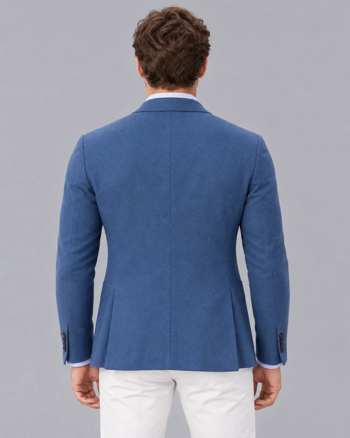 Men's Premium Soft Knit Blazer | Tailored Fit Elegant Jacket for Casual and Formal Wear 7