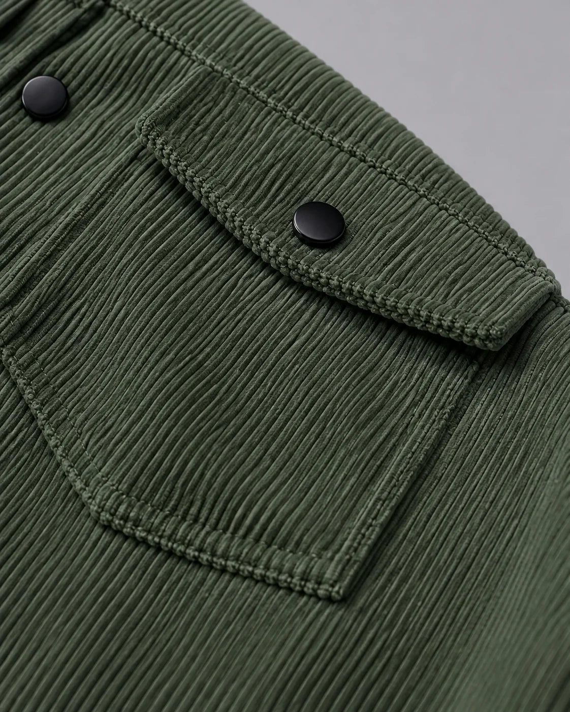 Men's Textured Corduroy Work Jacket | Casual Multi-Pocket Autumn Winter Coat 8