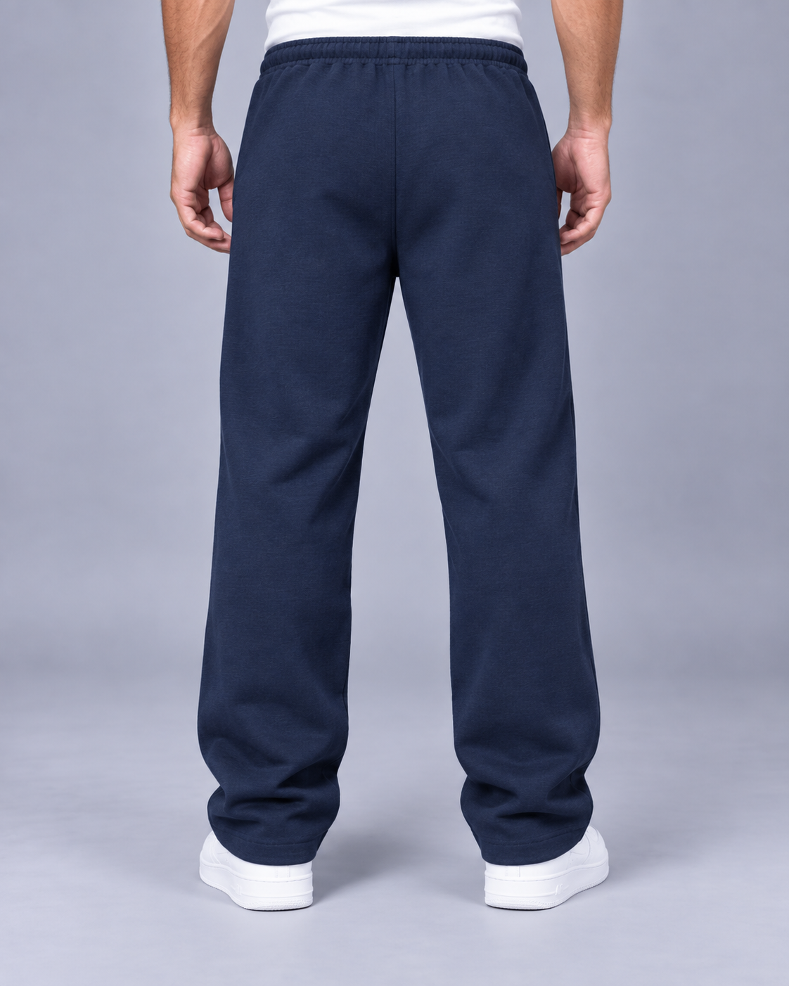 Men's Stretchy Knit Joggers | Comfortable Loose Fit Casual Track Pants