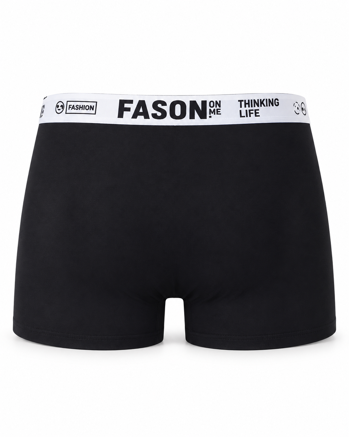Men's Cotton Boxer Briefs 10-Pack | Black Breathable Trunks | Sizes S–3XL