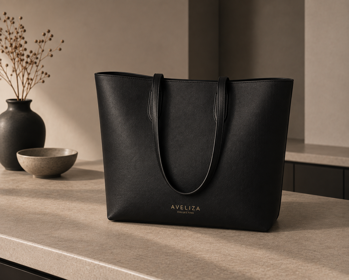 The Julia Tote - Midnight Black