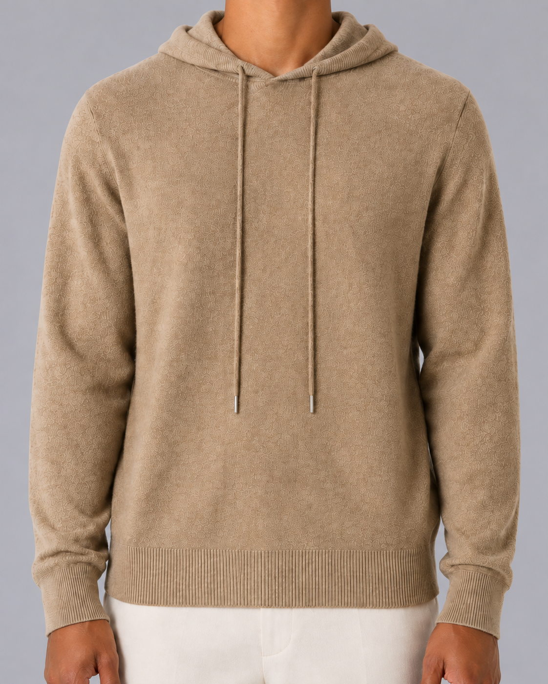 100% Cashmere Hooded Sweater