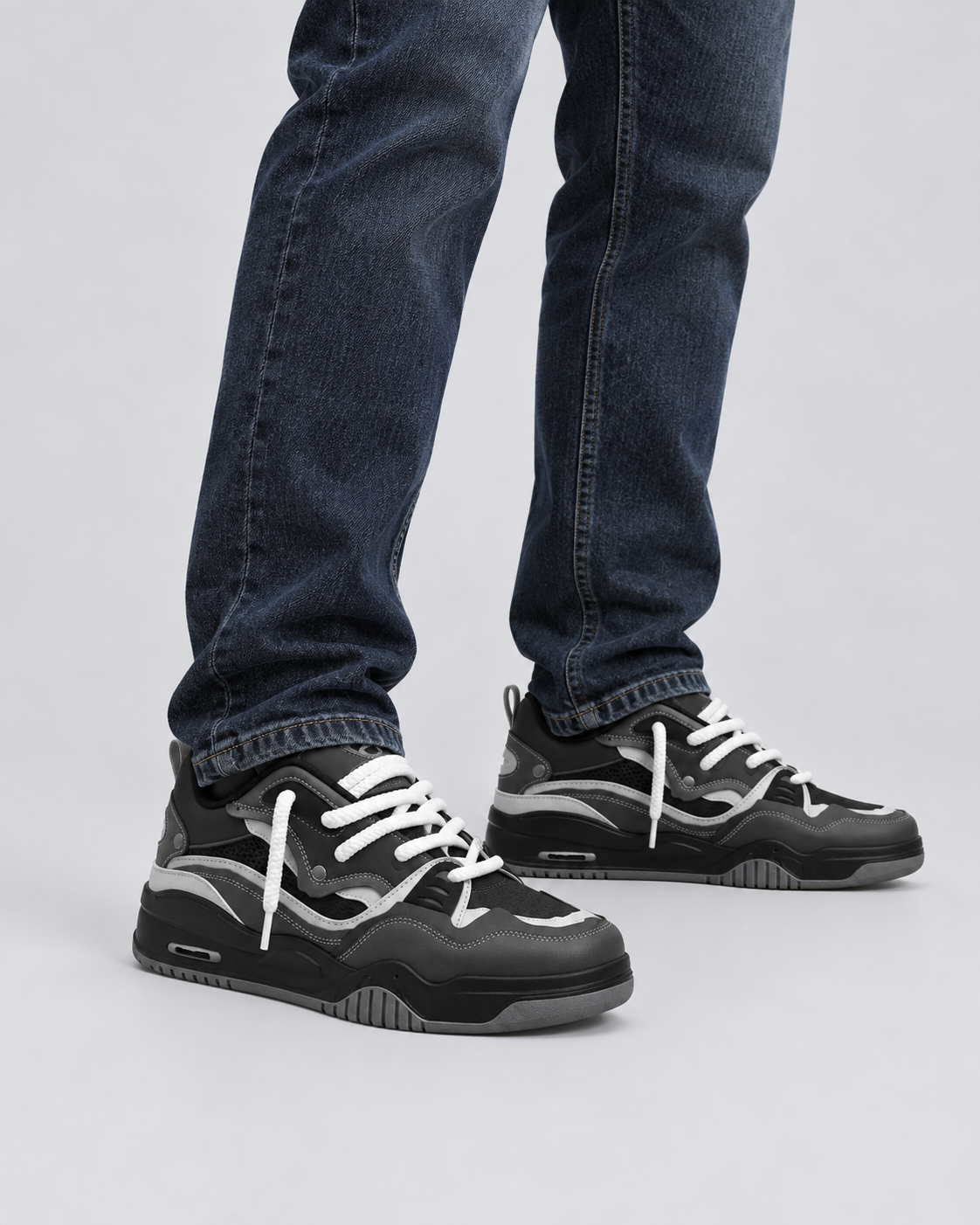 Men's Chunky Chunky Low-Top Trainers | Stylish Sneakers