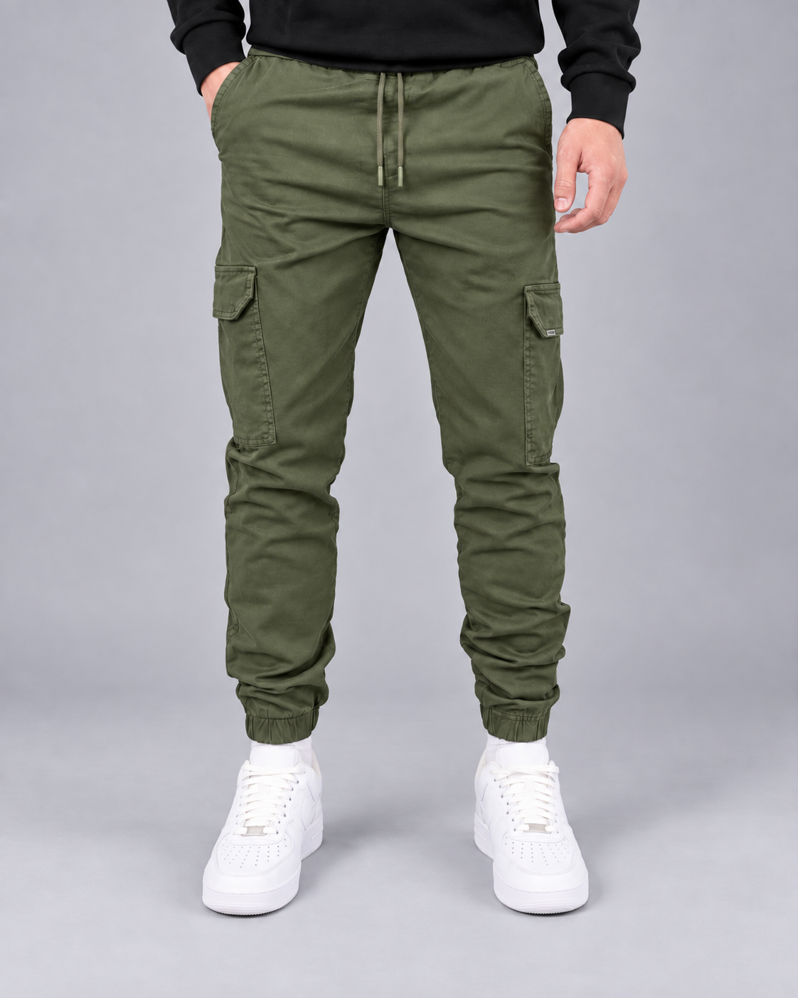 Men's Slim Fit Cargo Joggers