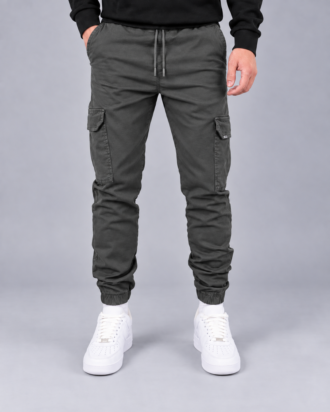 Men's Slim Fit Cargo Joggers