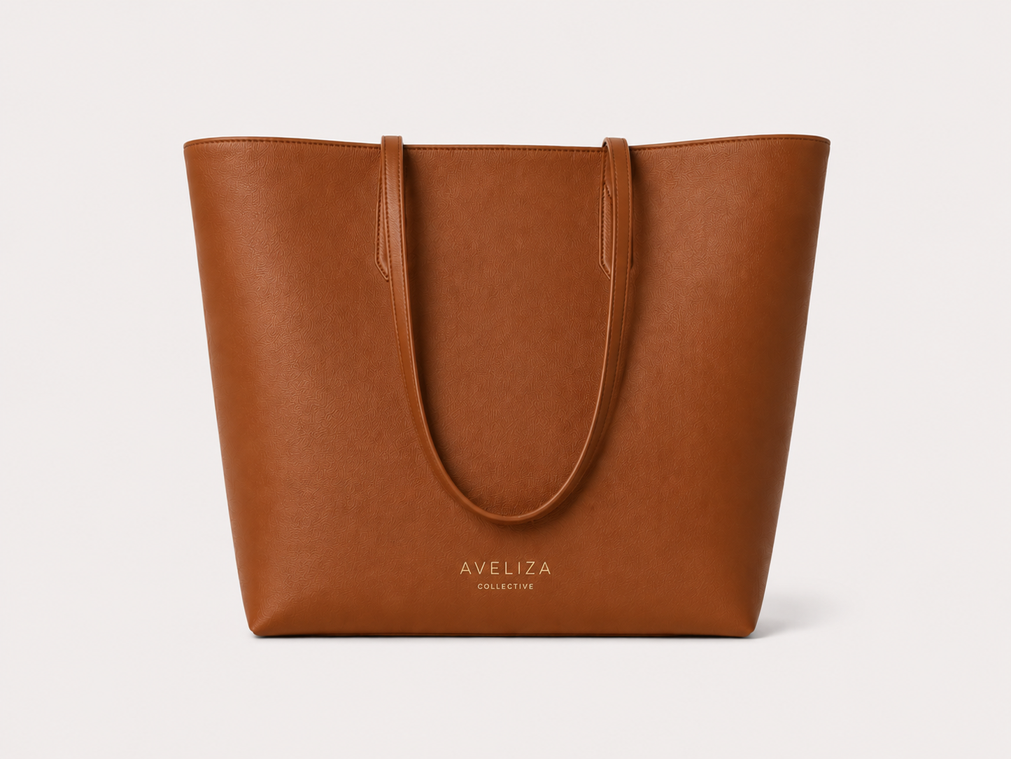 The Mila Tote - Cognac Brown