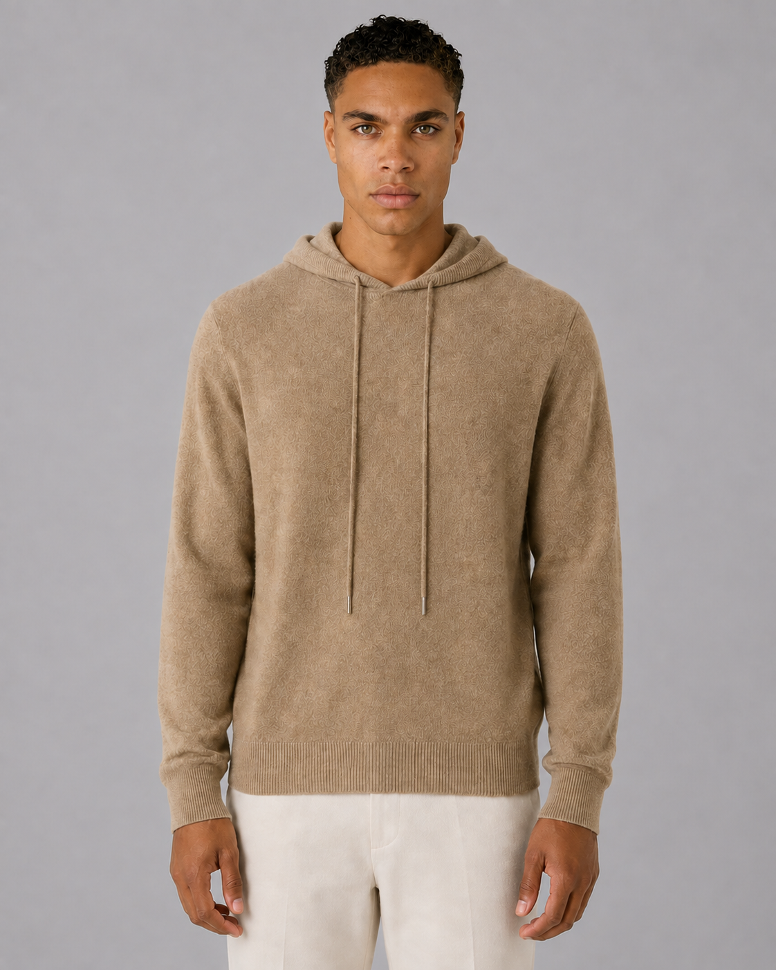 100% Cashmere Hooded Sweater