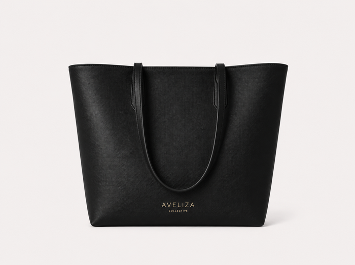 The Julia Tote - Midnight Black