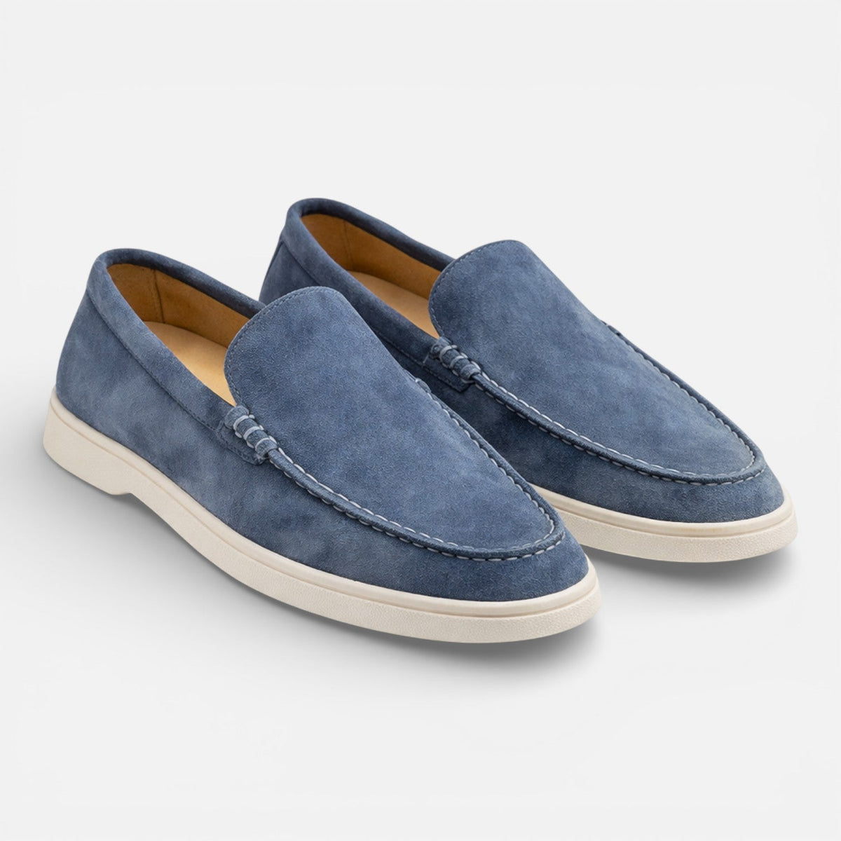 Men’s Suede Loafers Slip On Comfortable Shoes