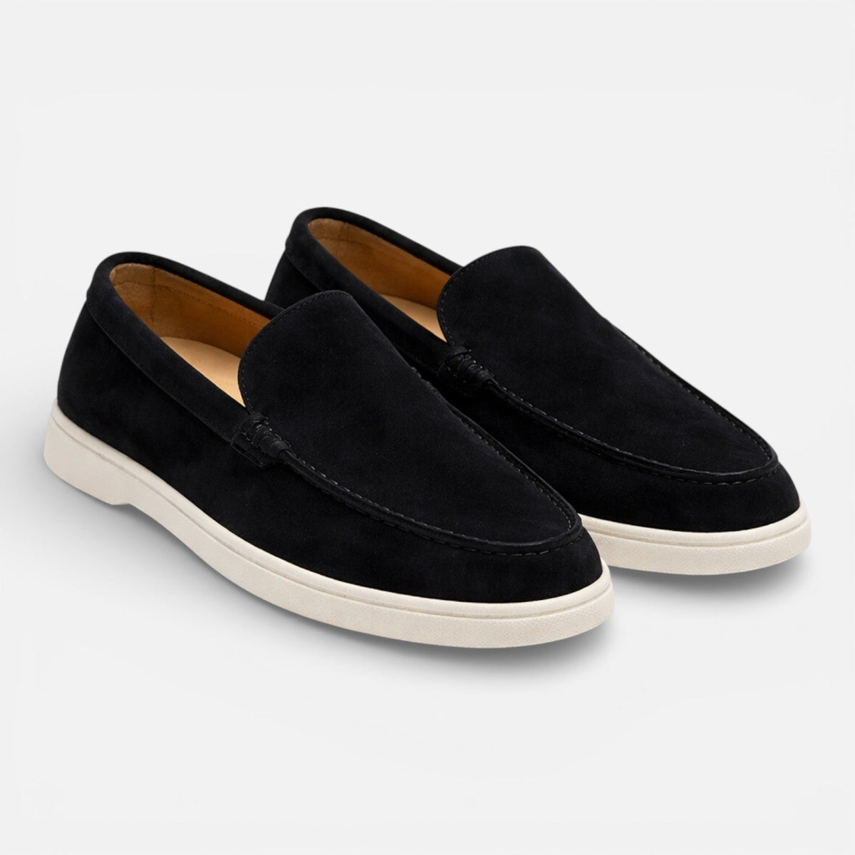 Men’s Suede Loafers Slip On Comfortable Shoes