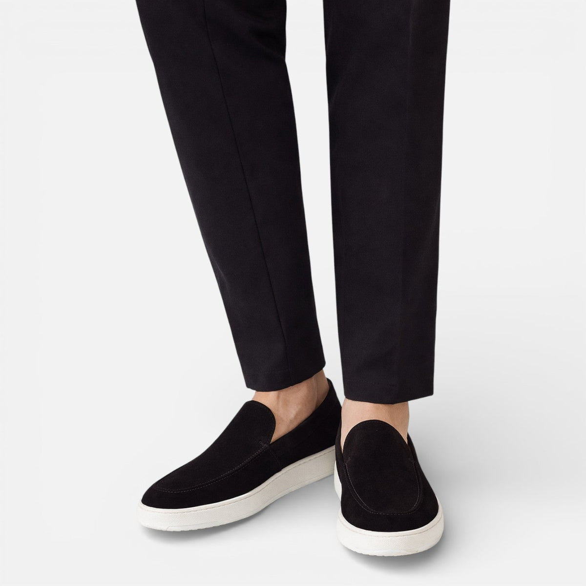 Men’s Suede Loafers Slip On Comfortable Shoes