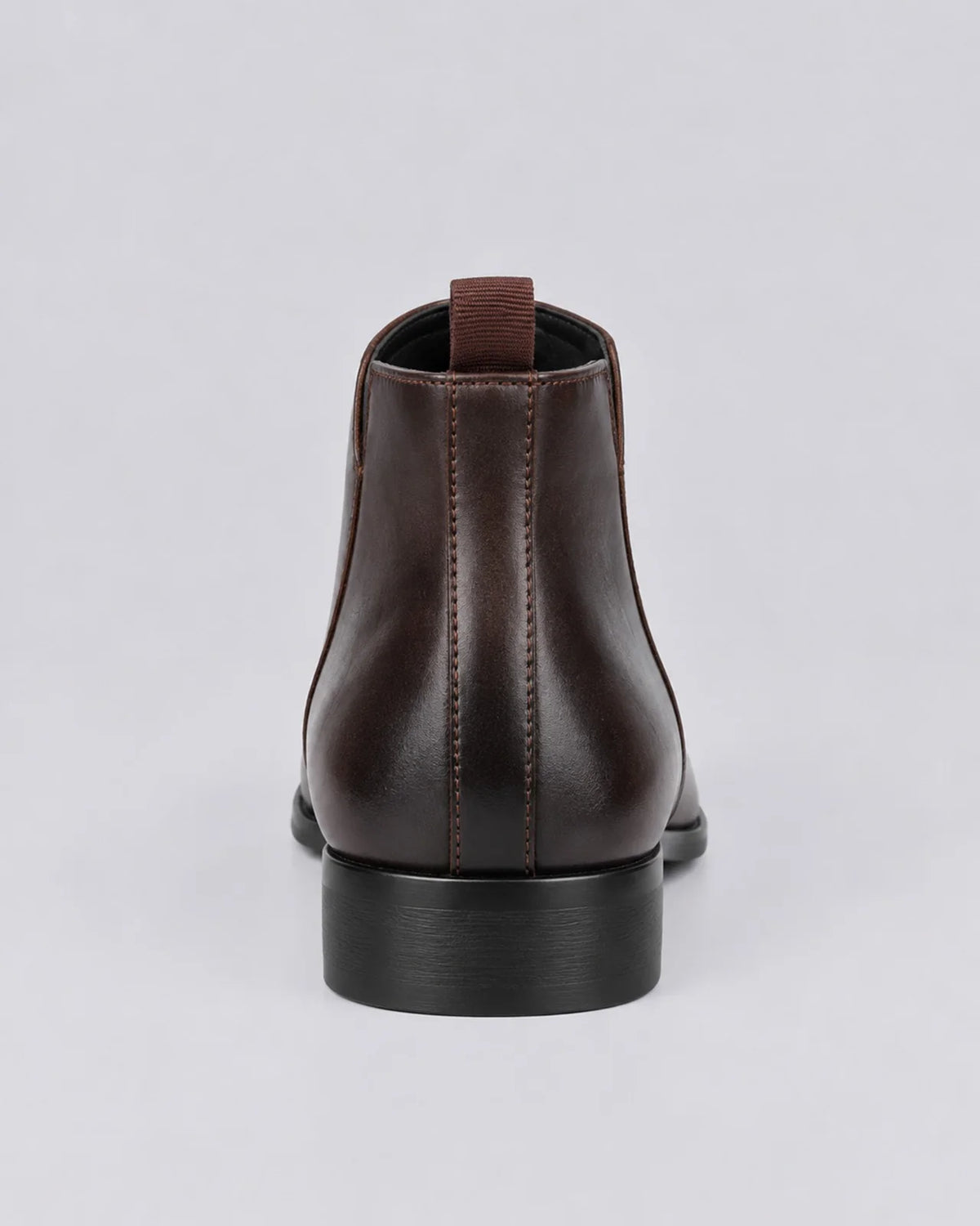 Men's Durable Leather Chelsea Boots | Stylish Pointed Toe Low Heel Footwear 8