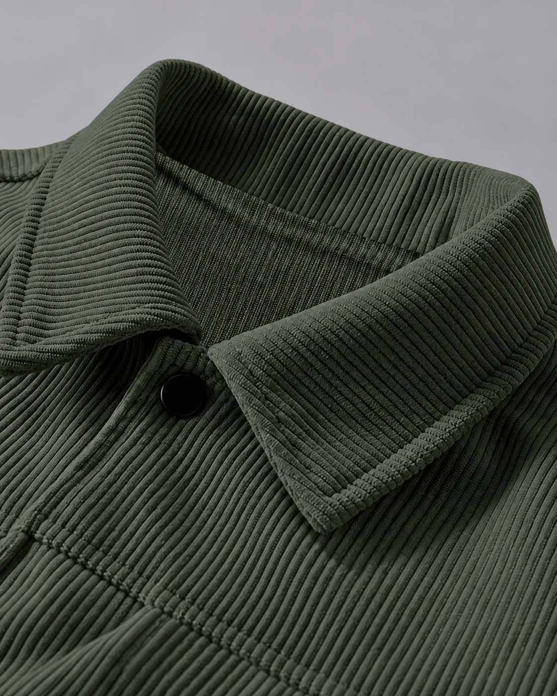 Men's Textured Corduroy Work Jacket | Casual Multi-Pocket Autumn Winter Coat 7