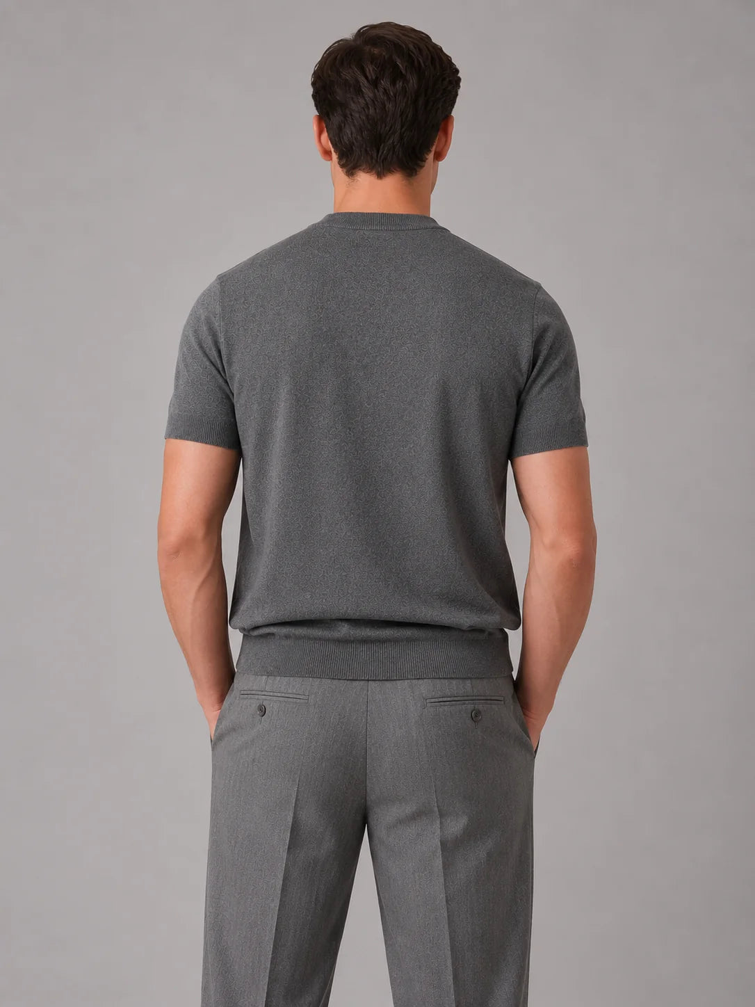 Men's Viscose Blend Short Sleeve T-Shirt | Casual Lightweight Knit Top 2