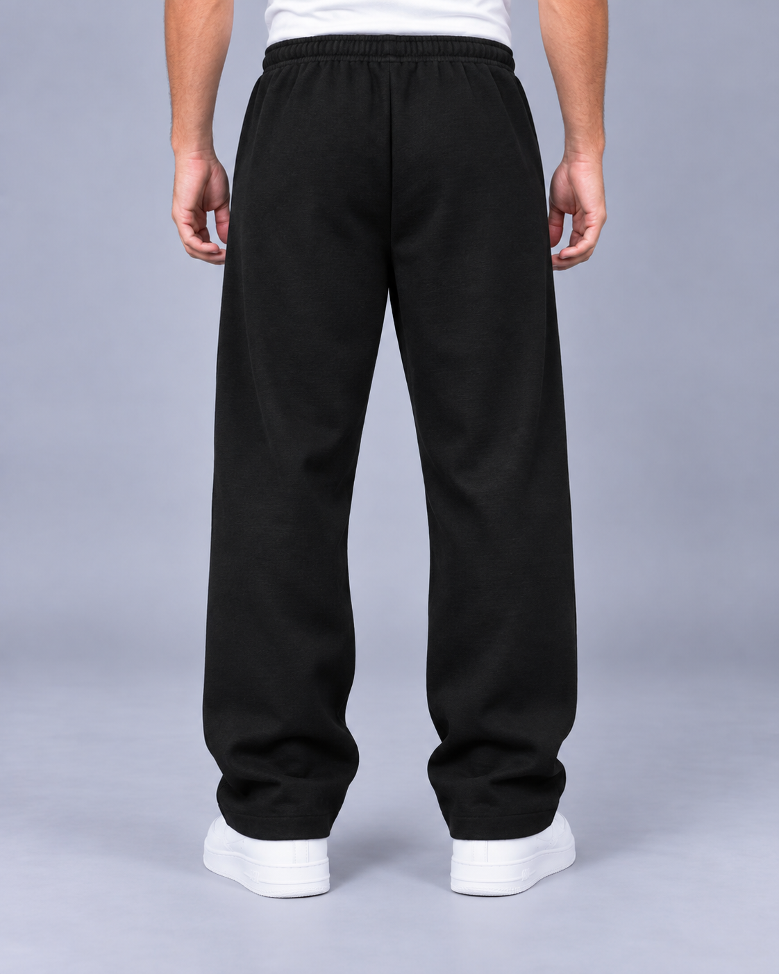 Men's Stretchy Knit Joggers | Comfortable Loose Fit Casual Track Pants